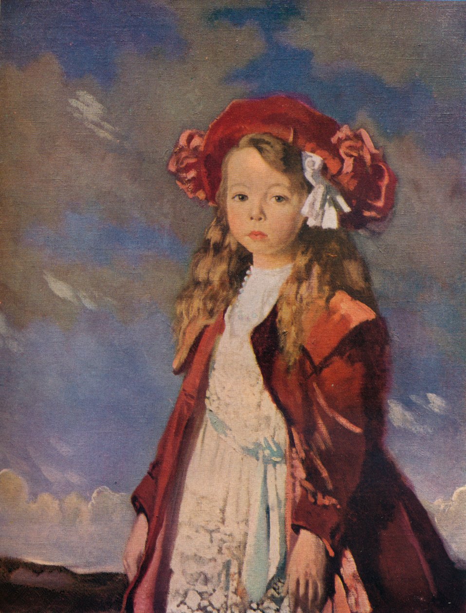Slečna V. L. R. Harmsworth, 1907 od William Newenham Montague Orpen