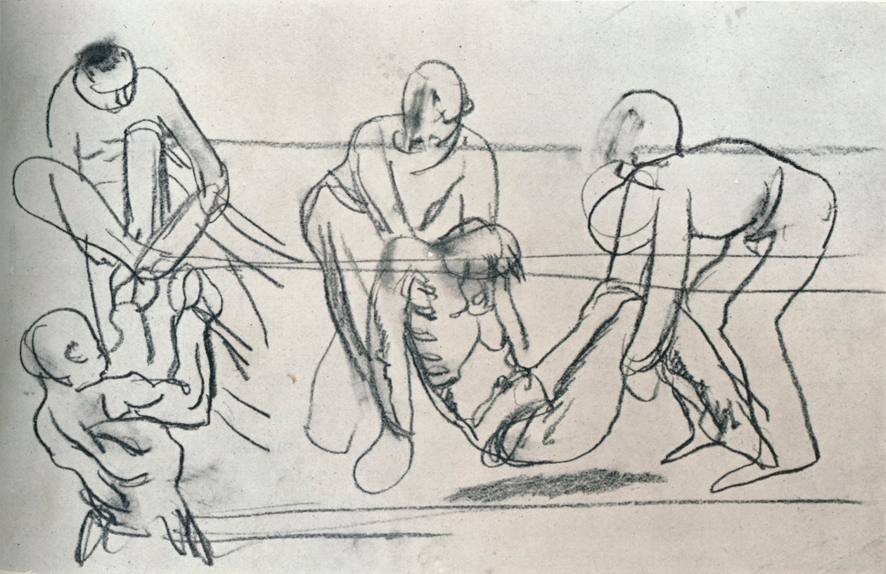 Sketch by Sir William Orpen, c1914 1932 od William Newenham Montague Orpen