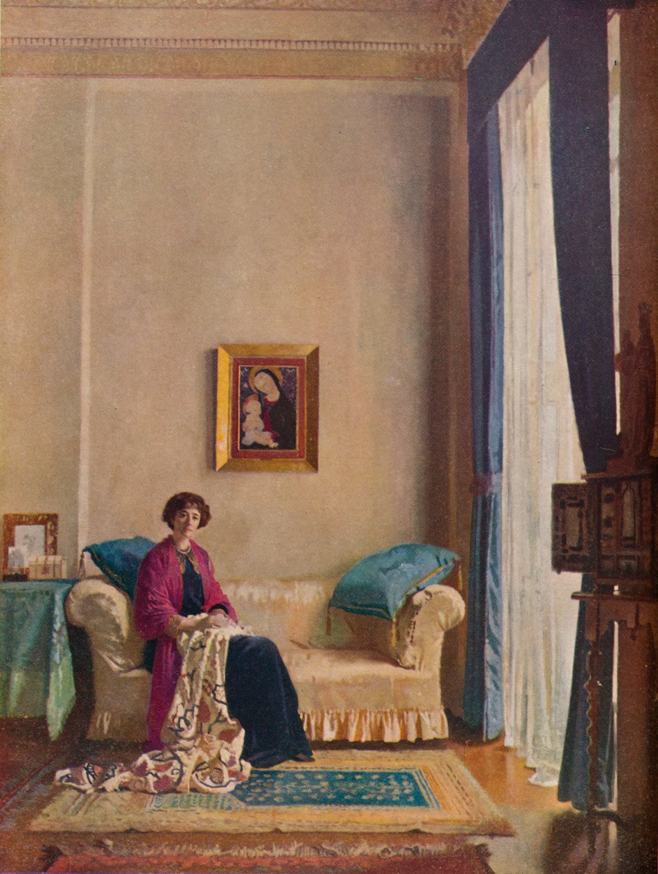 Hraběnka z Crawford a Balcarres, c1898-1914, 1914 od William Newenham Montague Orpen