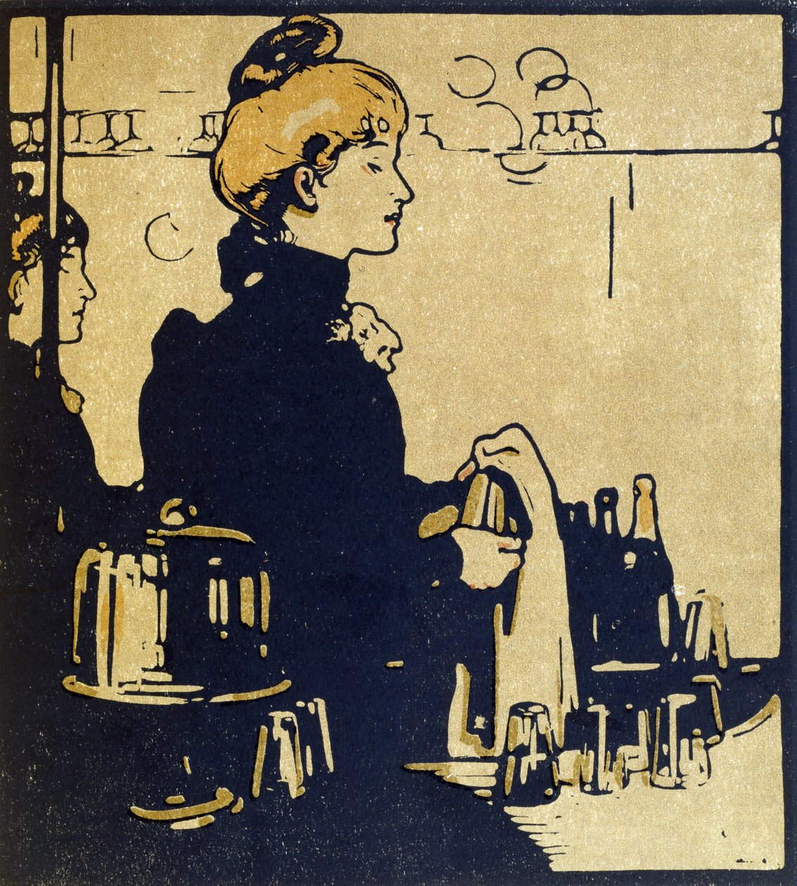 Barmaid, ilustrace z 
