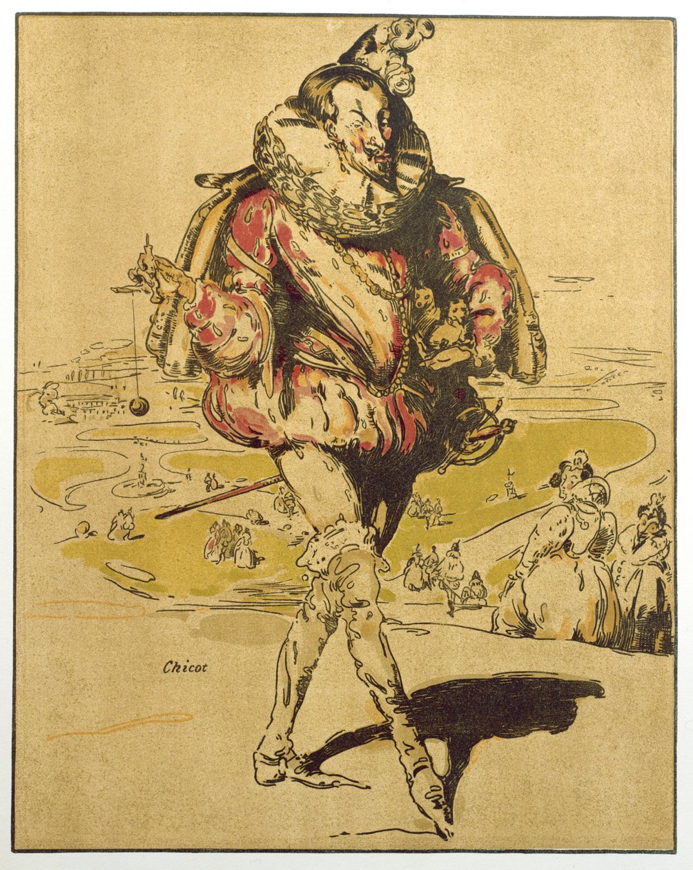 Chicot, ilustrace z 
