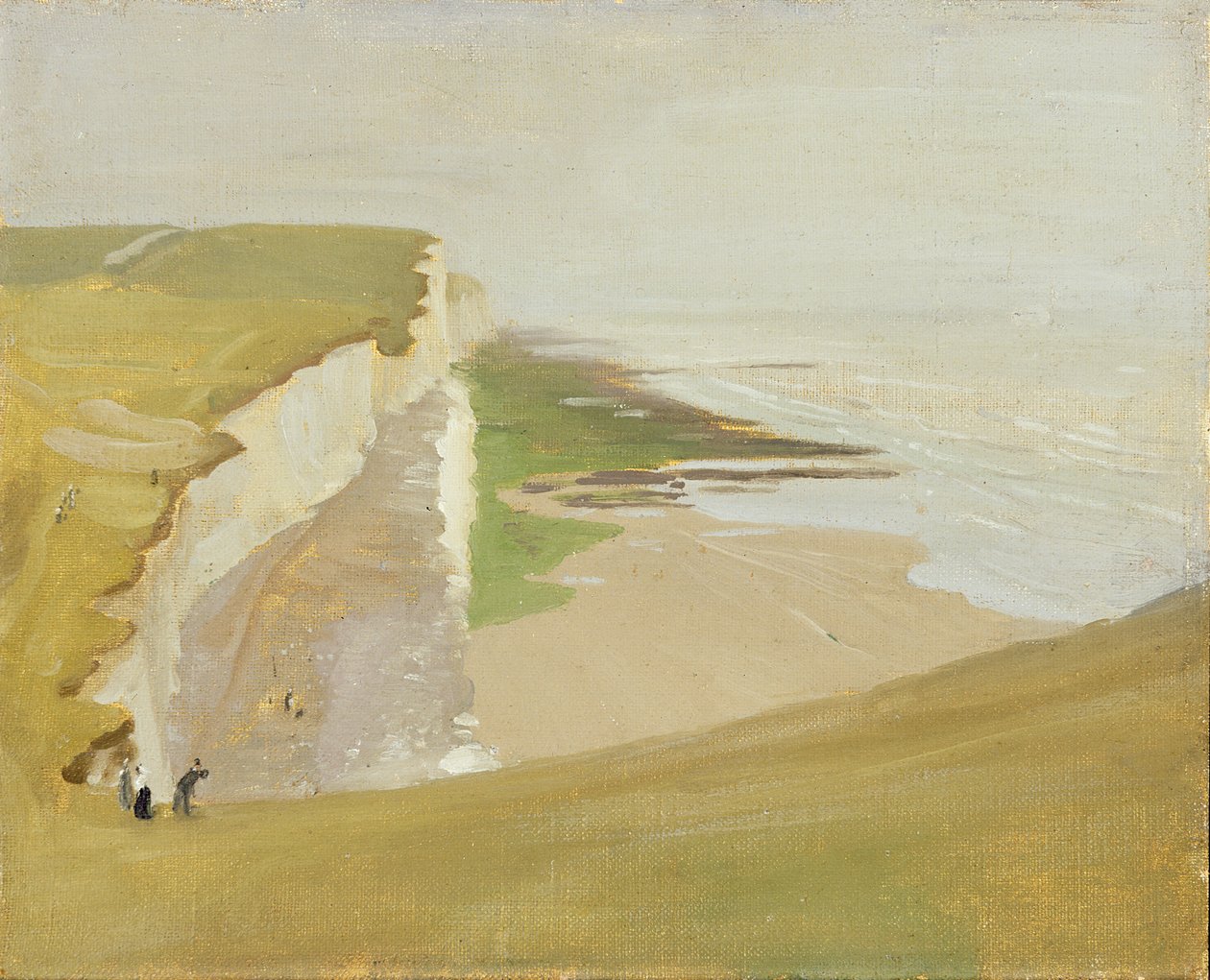 Cliffs at Rottingdean (olej na plátně na millboard) od William Nicholson