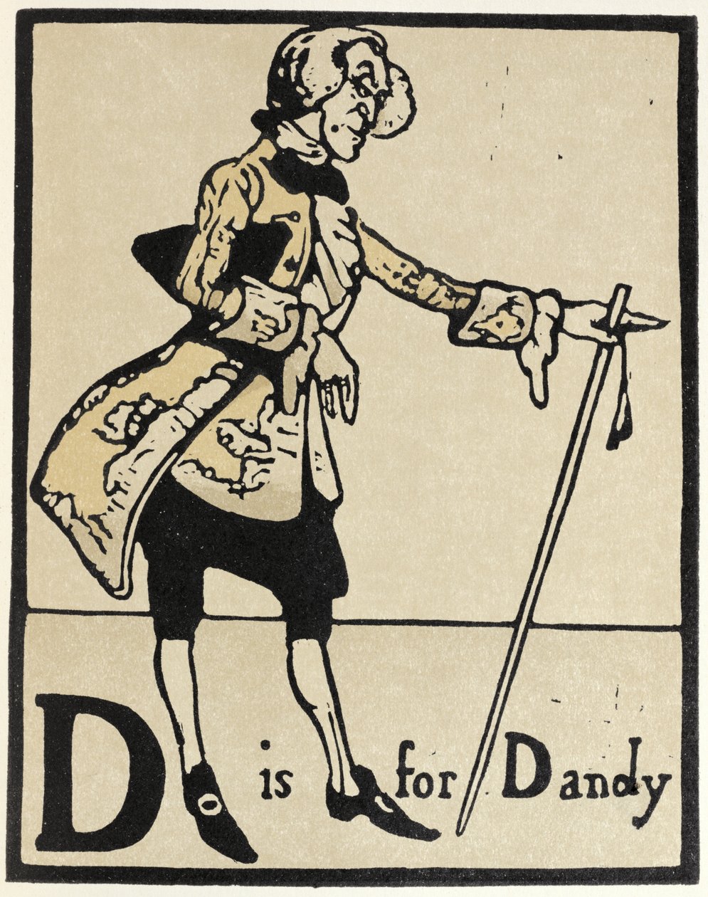 D je pro Dandyho, ilustrace z 