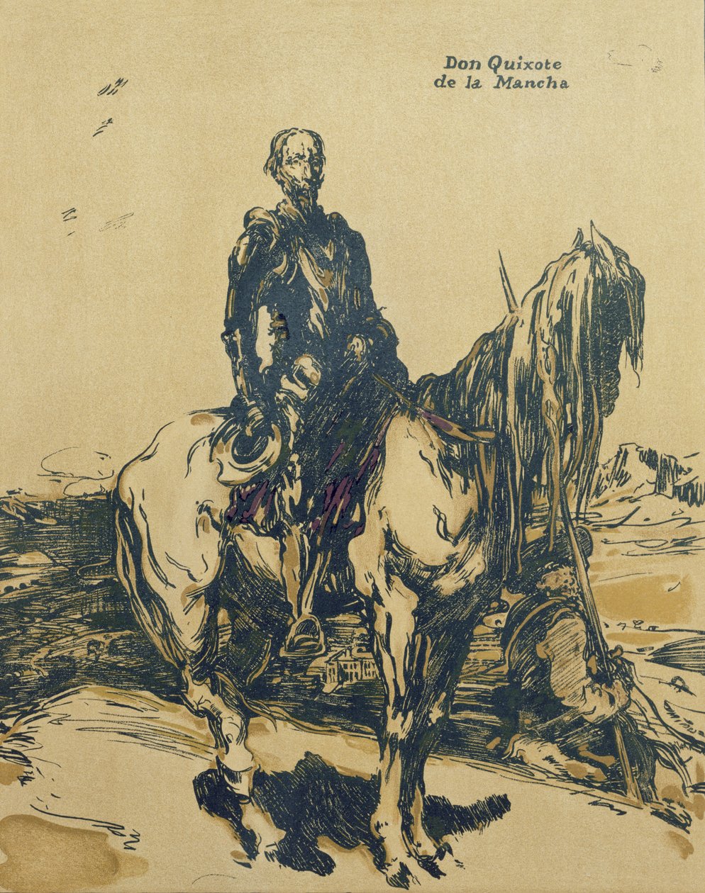 Don Quijote de la Mancha, ilustrace z 