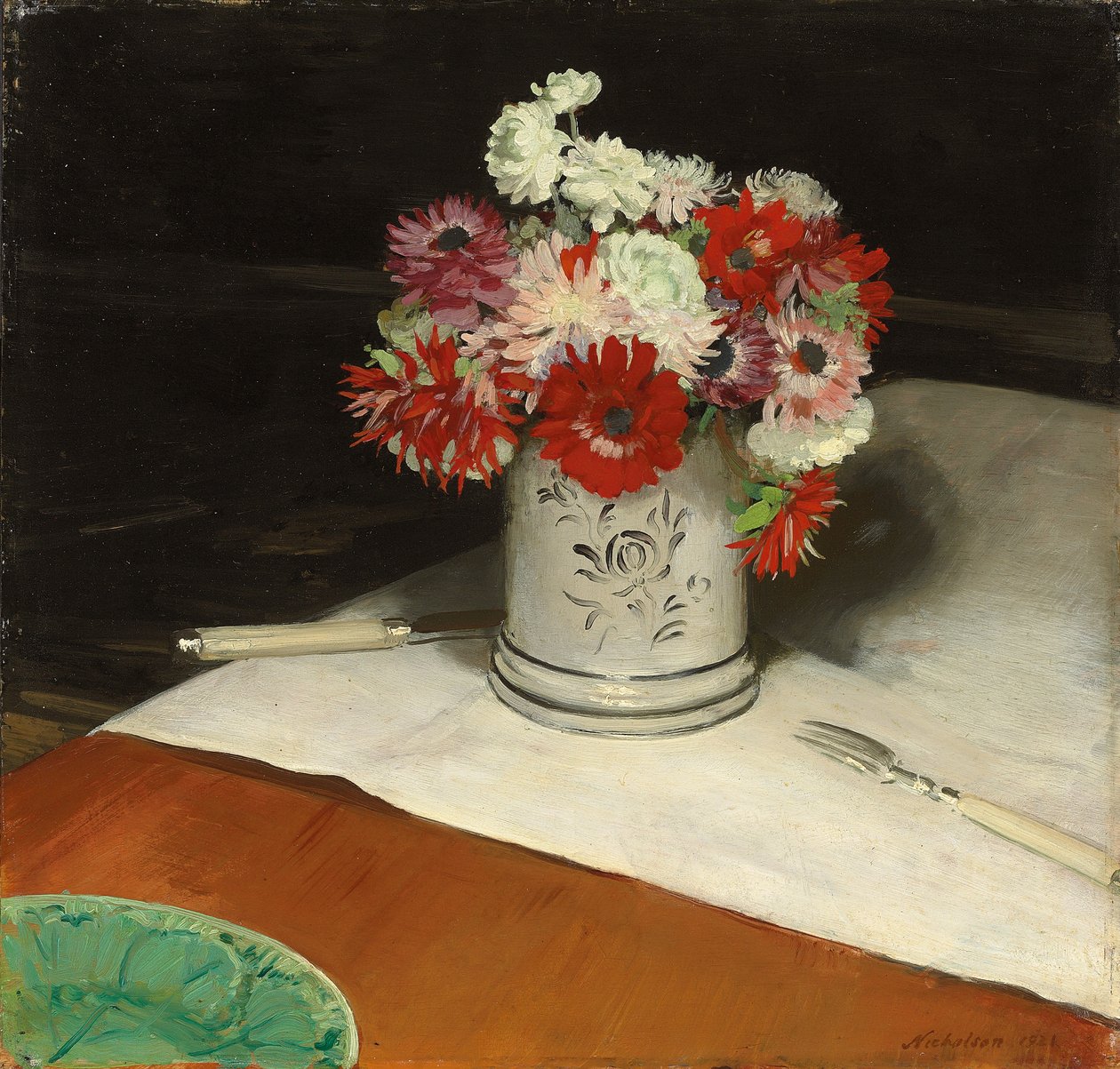 Dvojité sasanky od William Nicholson