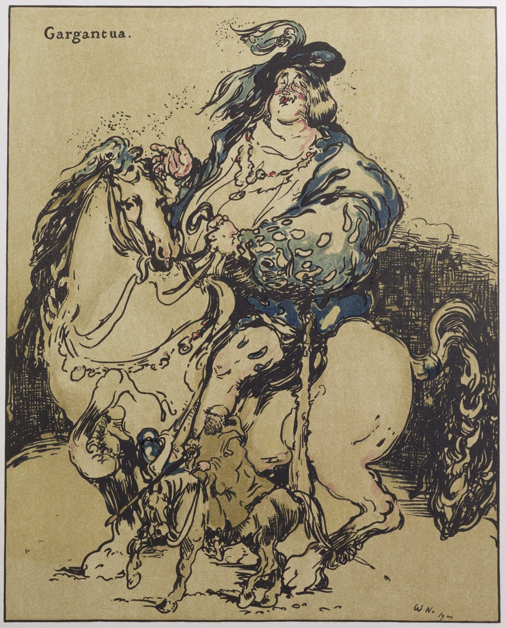 Gargantua, ilustrace z 