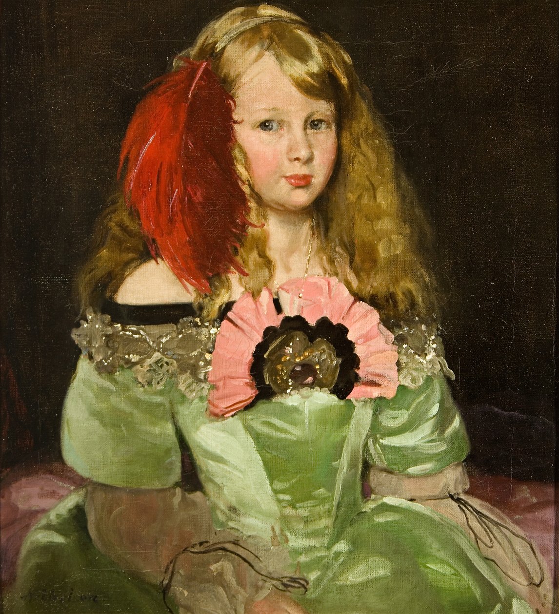 Jennie the Infanta od William Nicholson
