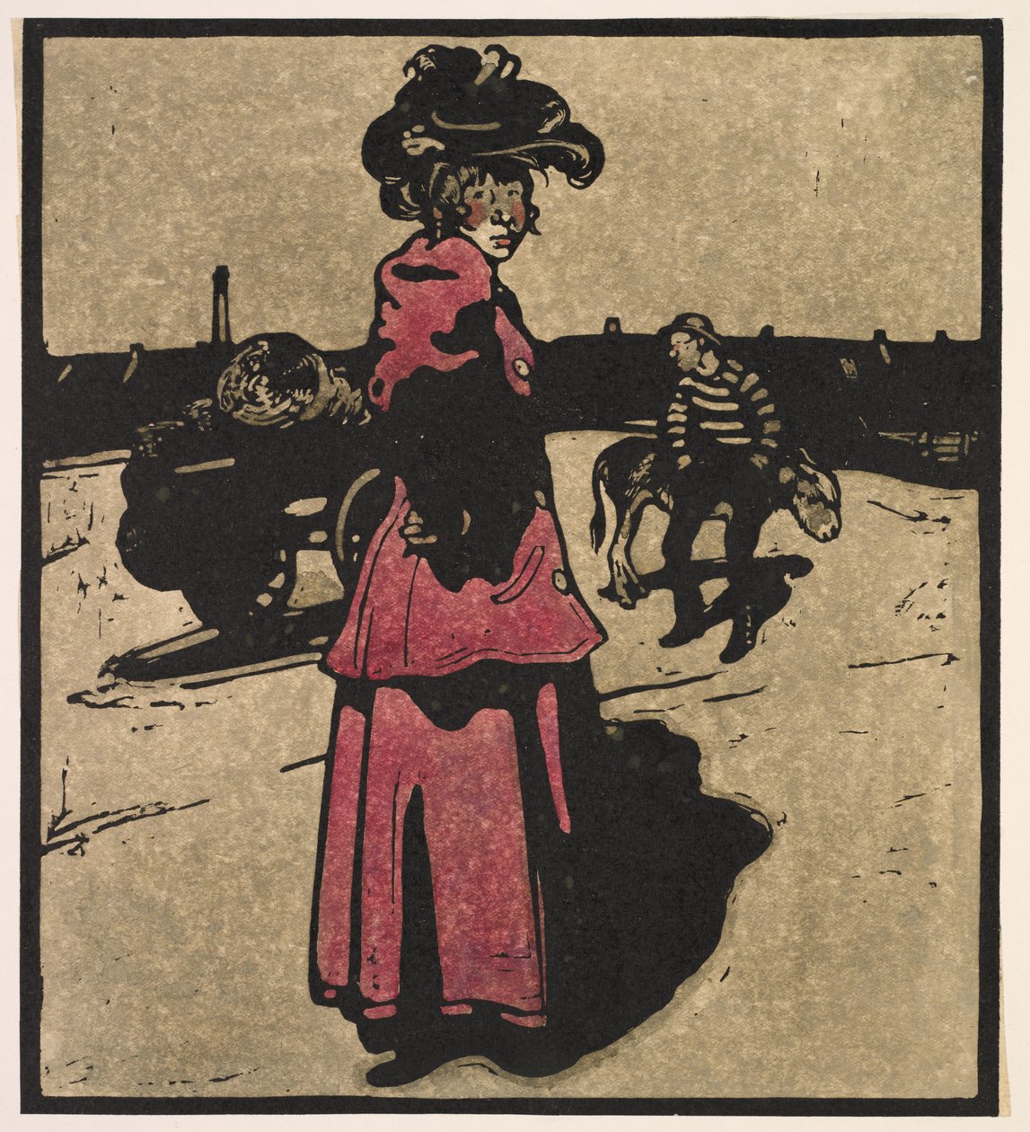 Londýn Typy: Coster od William Nicholson