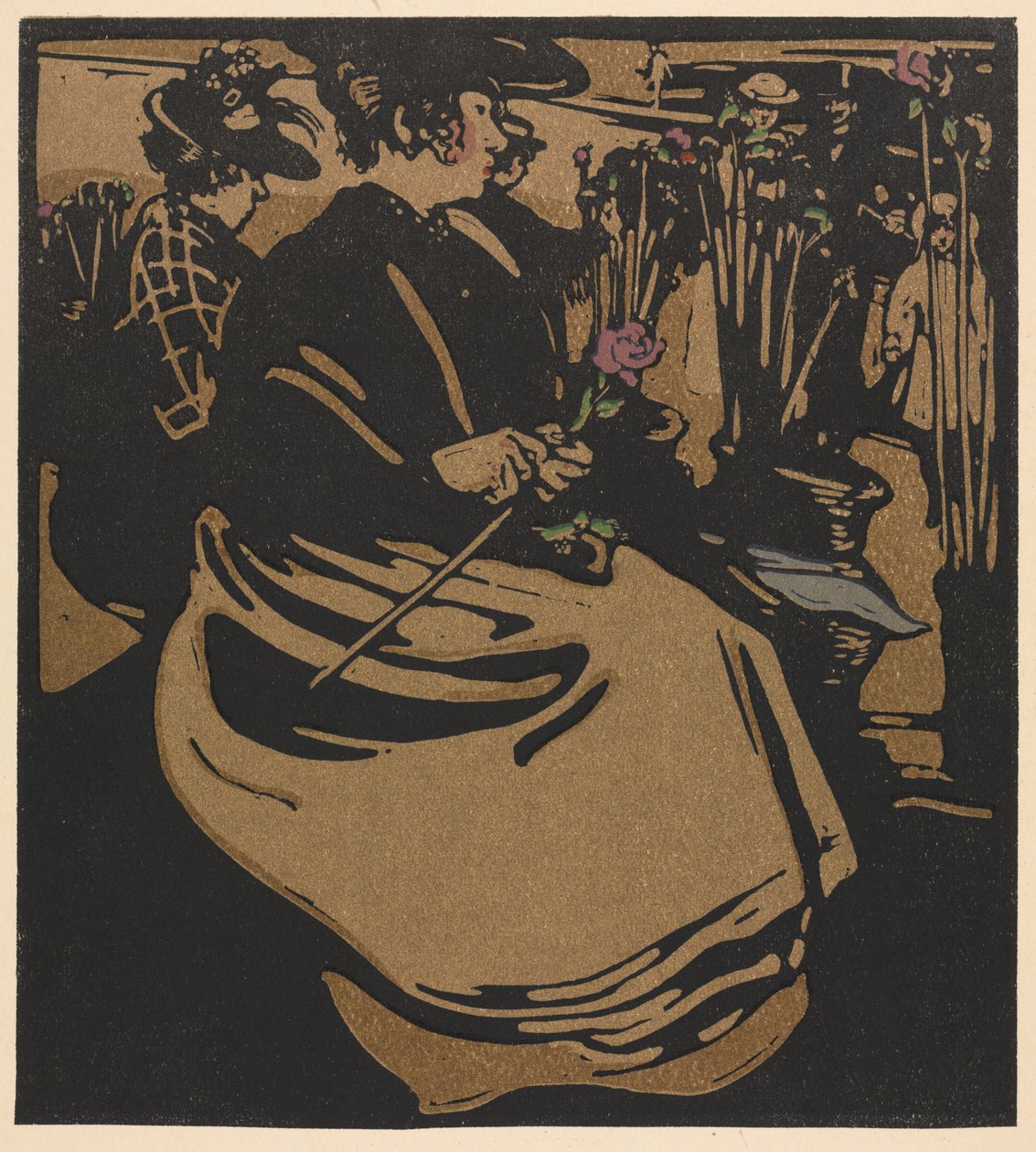 London Types: Flower Girl od William Nicholson