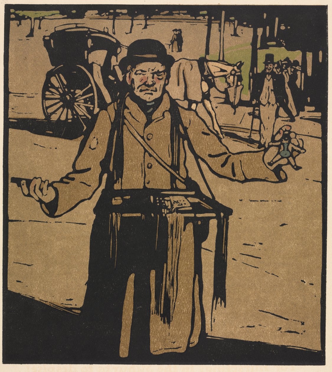 Londýn Typy: Hawker od William Nicholson