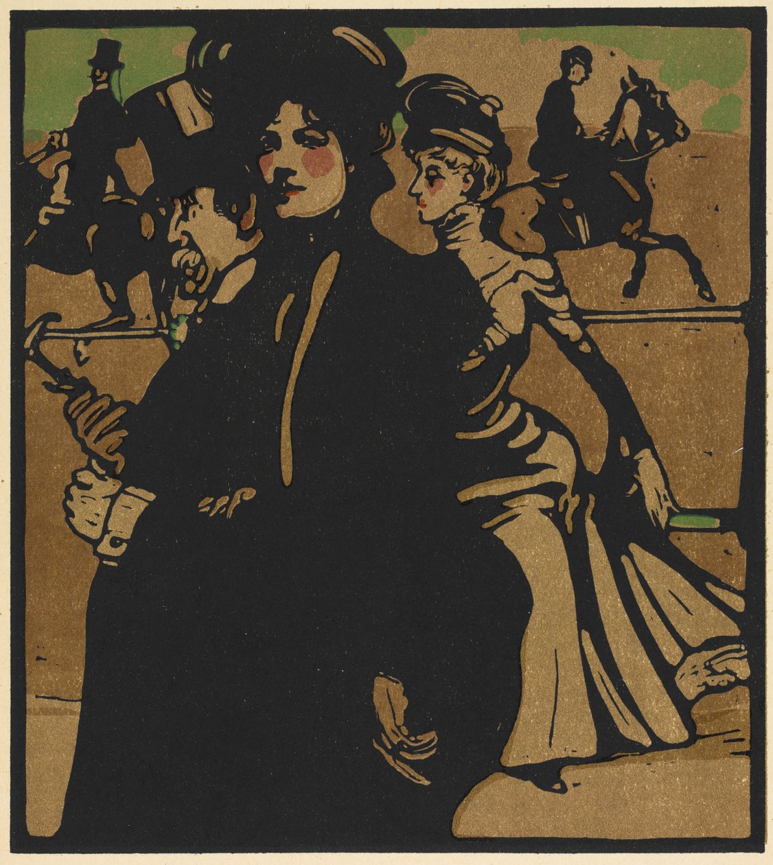 Londýn Typy: Lady od William Nicholson