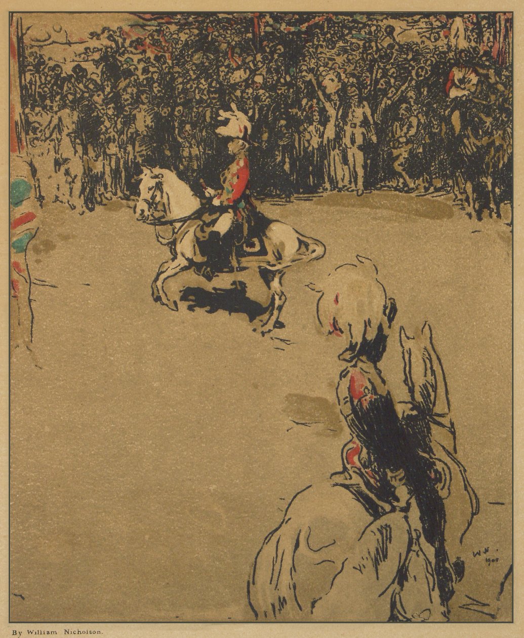 Lord Roberts na koni od William Nicholson