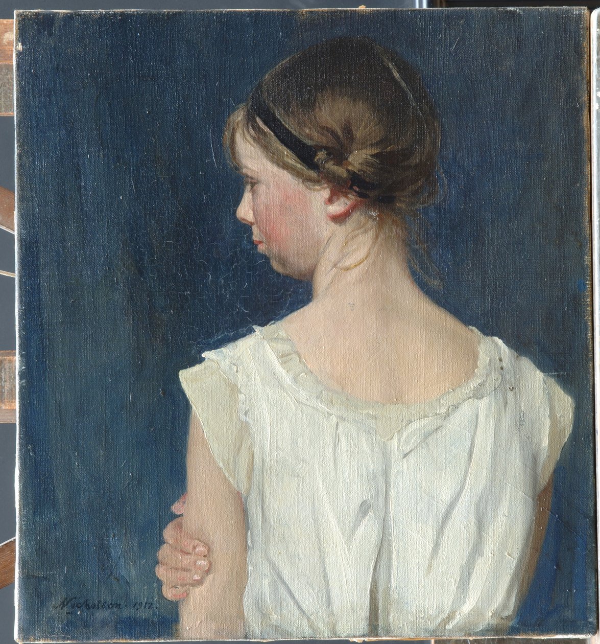 Nancy v profilu od William Nicholson