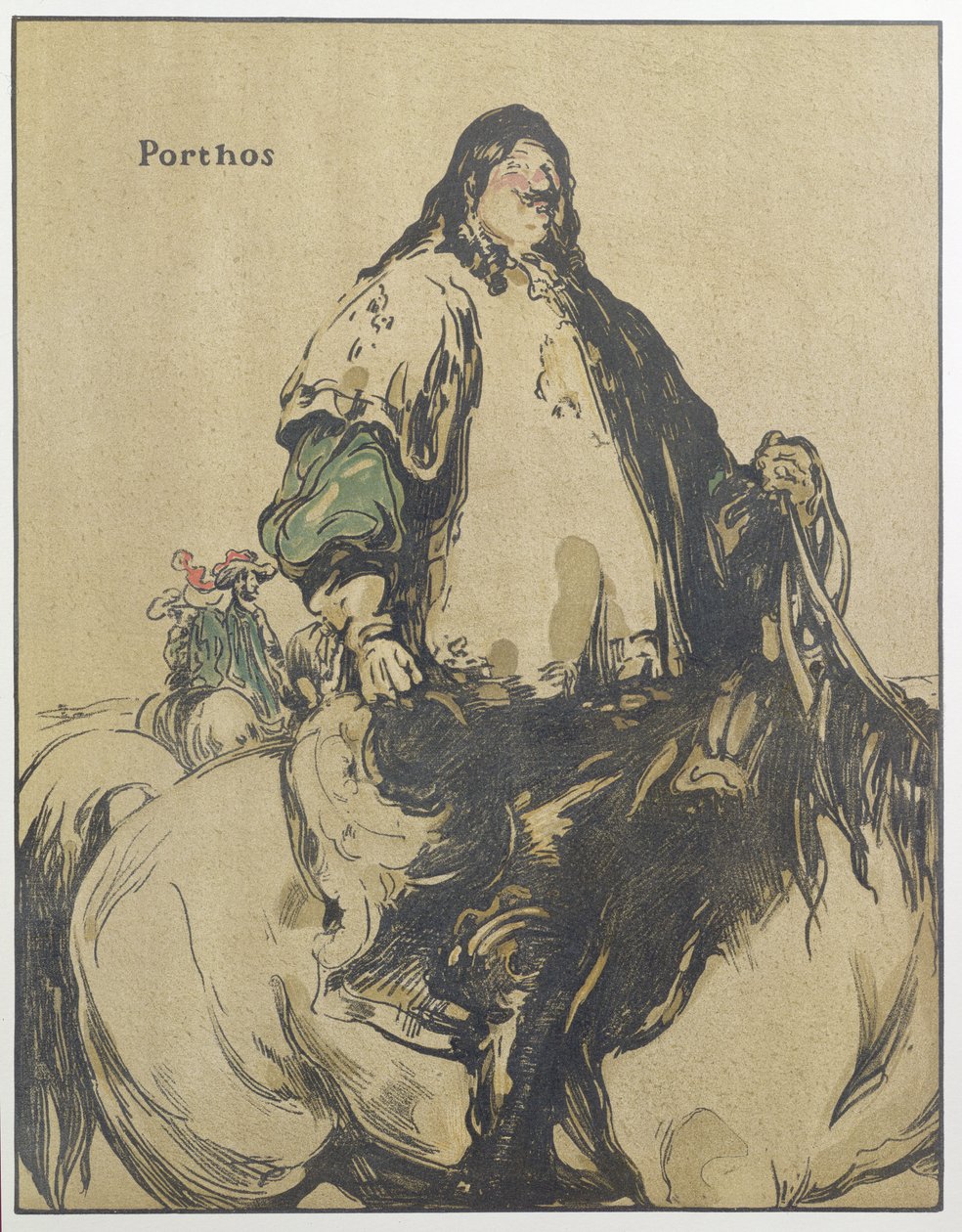 Porthos, ilustrace z 