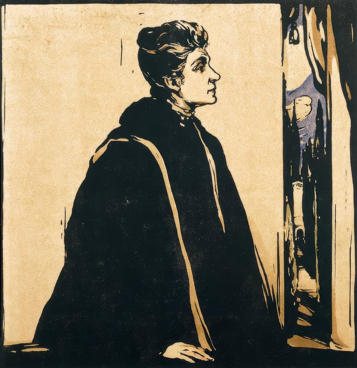 Portrét Eleonory Duseové od William Nicholson