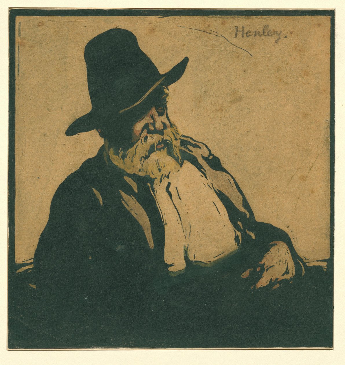 Portrét od Williama Ernesta Henleyho od William Nicholson