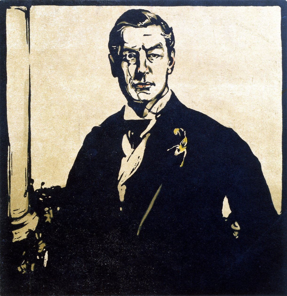 Rt. Honzo Joseph Chamberlain (1836-1914) ilustrace z 