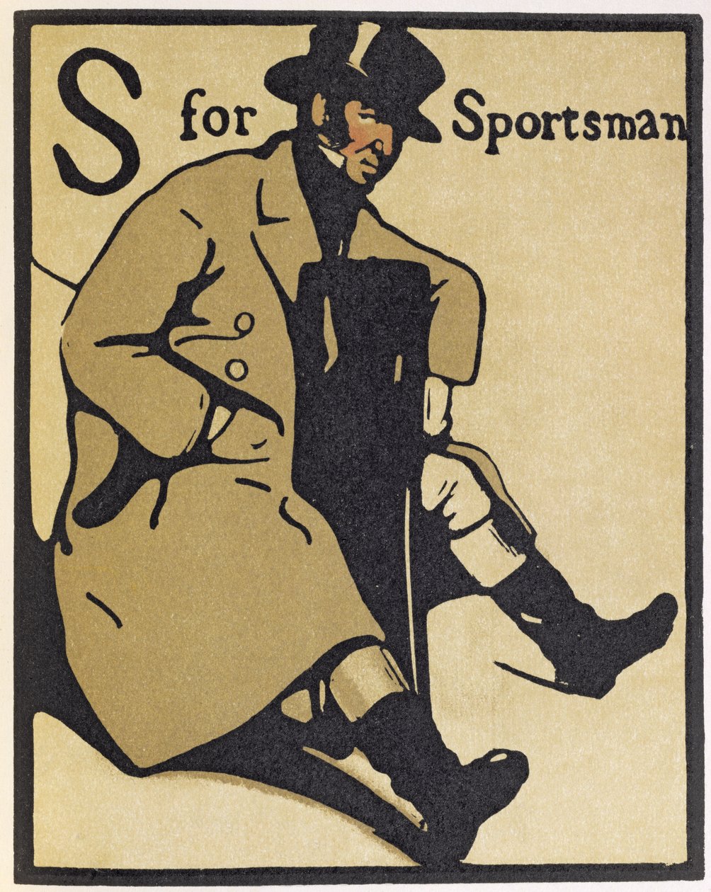 S for Sportsman, ilustrace z 