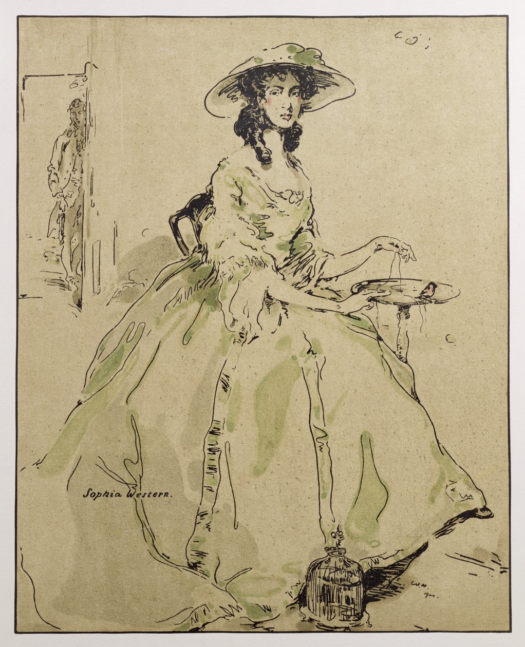 Sophia Western, ilustrace z 