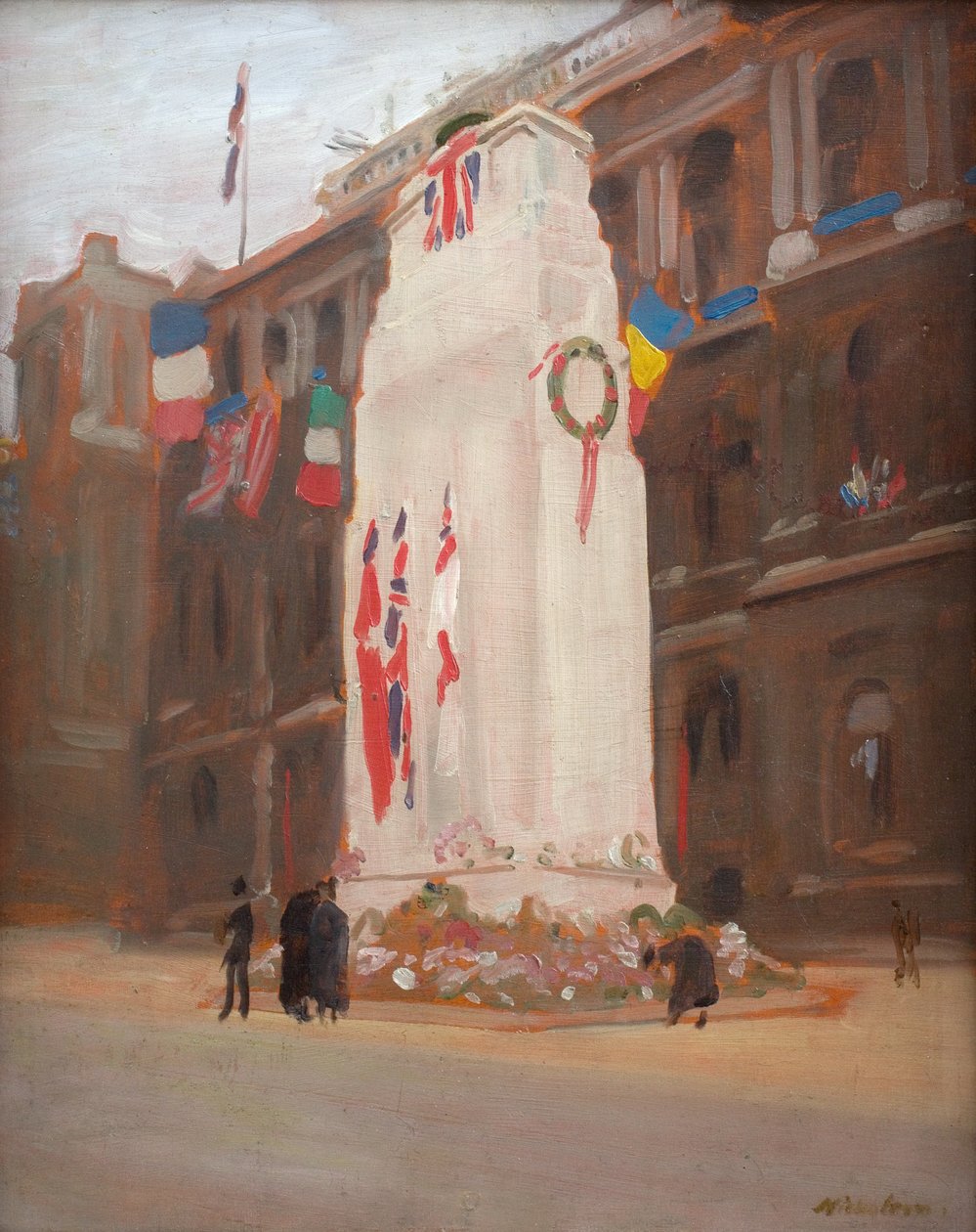 Kenotaf (ranní mírový průvod) od William Nicholson