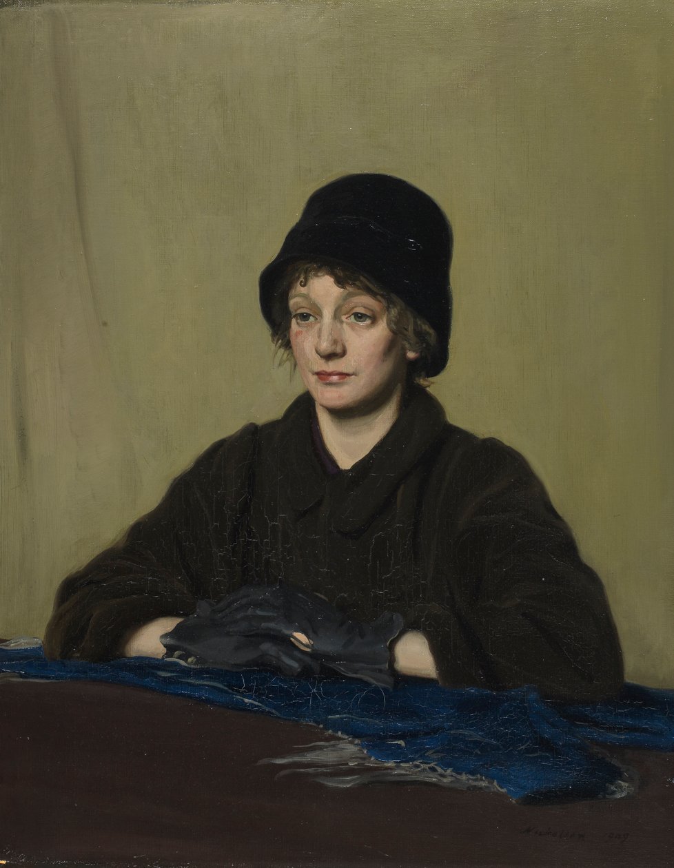Dívka s odřenou rukavicí od William Nicholson