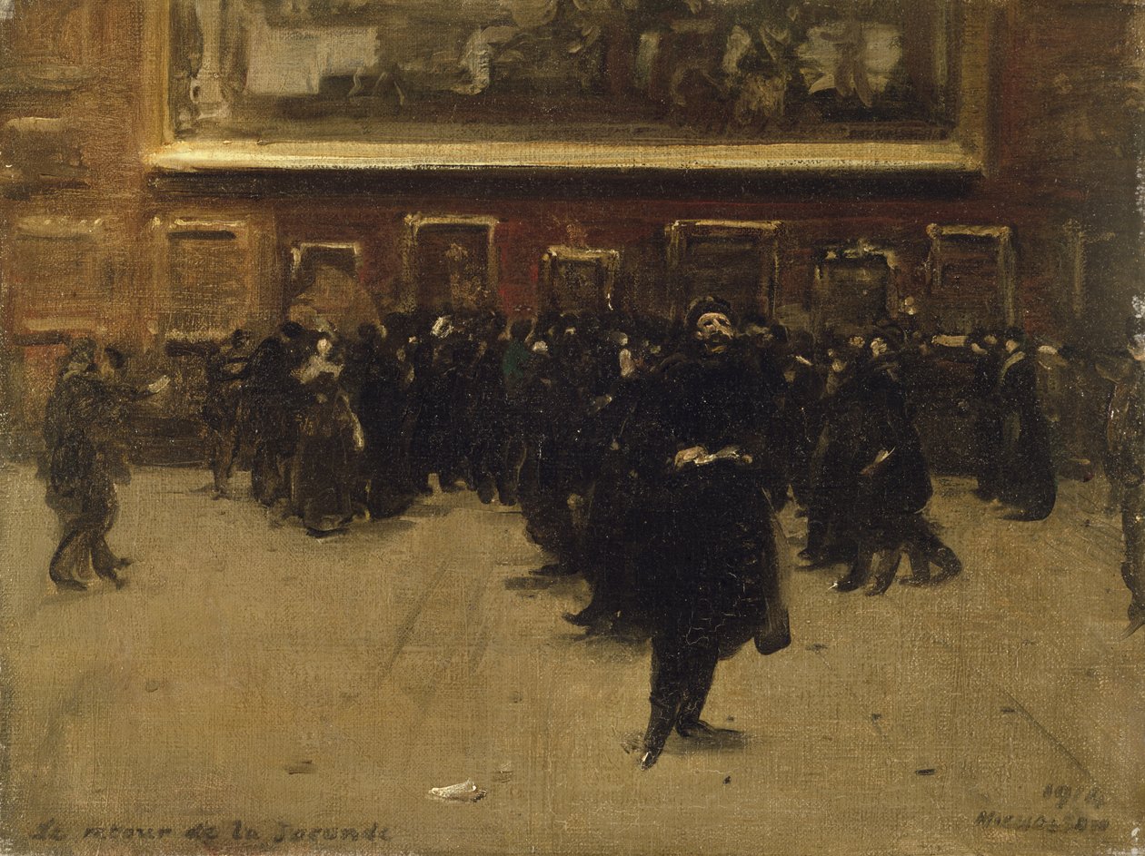 Návrat Mony Lisy od William Nicholson