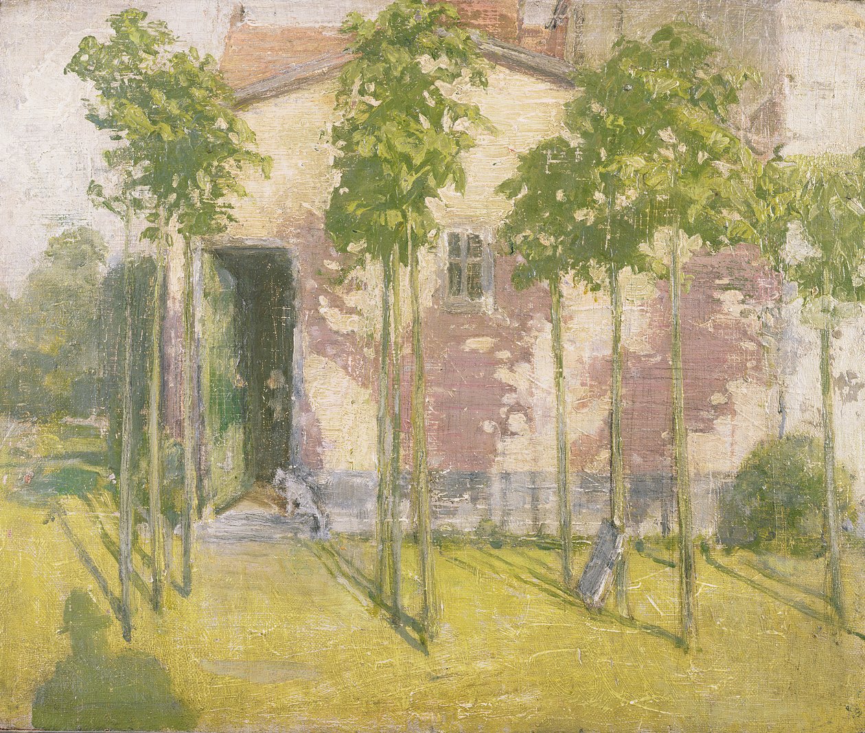 Studio na jaře, Sutton Veny od William Nicholson