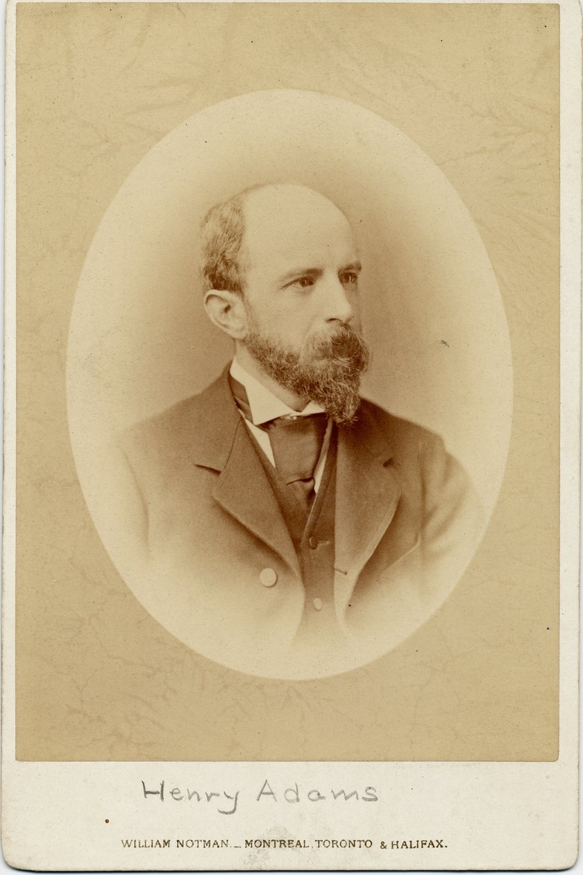 Henry Adams (1838-1918), americký historik (foto alba) od William Notman