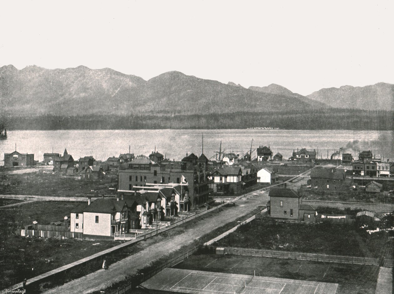 Přístav, Vancouver, Kanada, 1895. od William Notman and Son