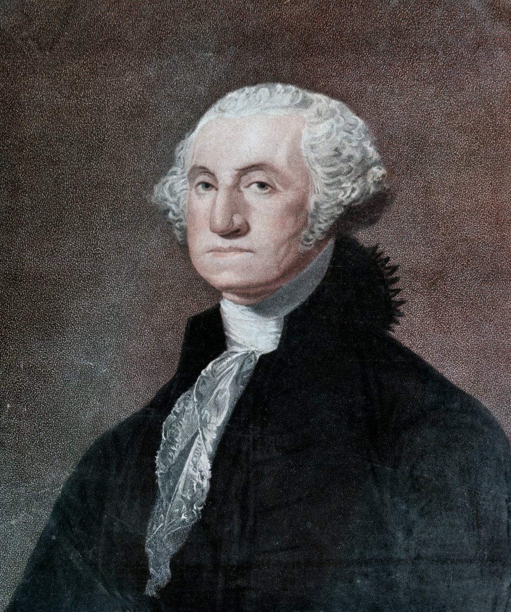 George Washington, první prezident Spojených států, c1798 1912. od William Nutter