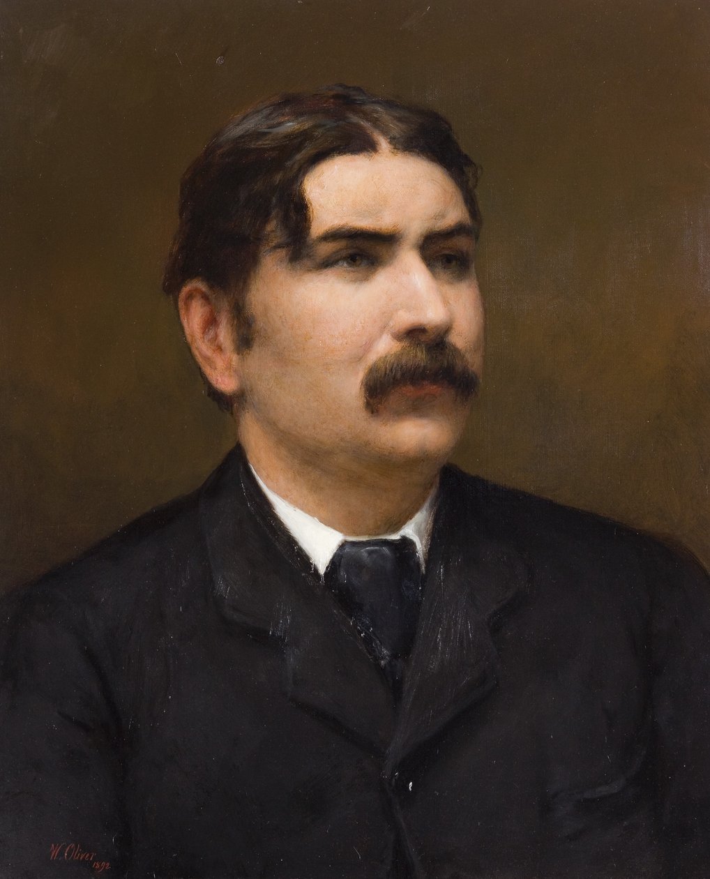 Sir E. Vincent Evans (1851-1934) od William Oliver