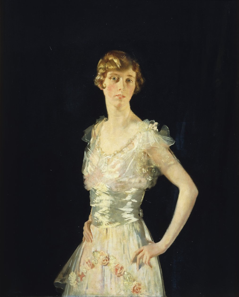 Portrét Gardenia, tři čtvrtiny délky, 1915 od William Orpen