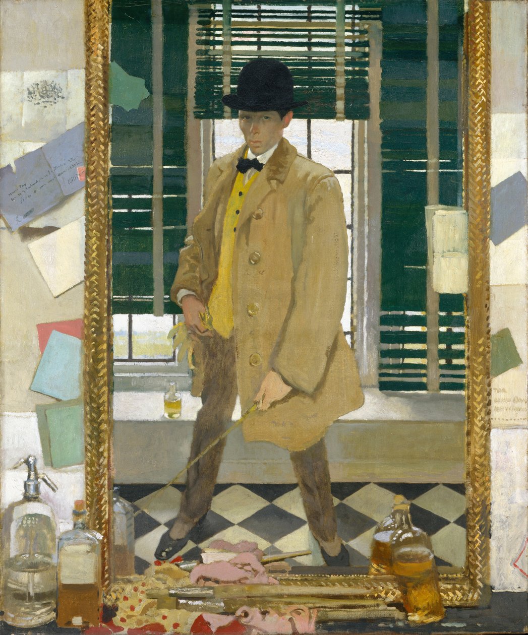 Autoportrét, kolem roku 1910 od William Orpen