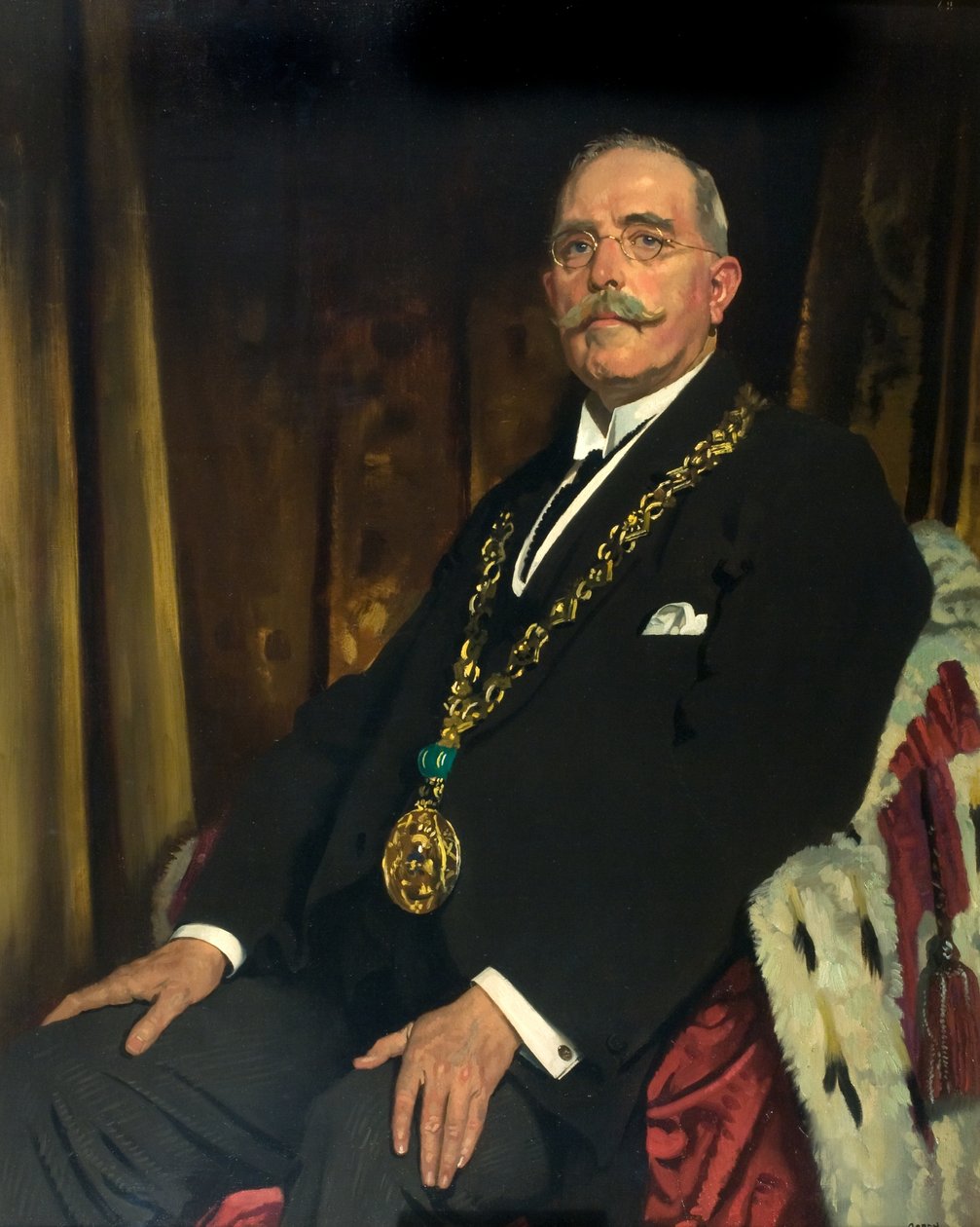 Sir Alexander Spence od William Orpen