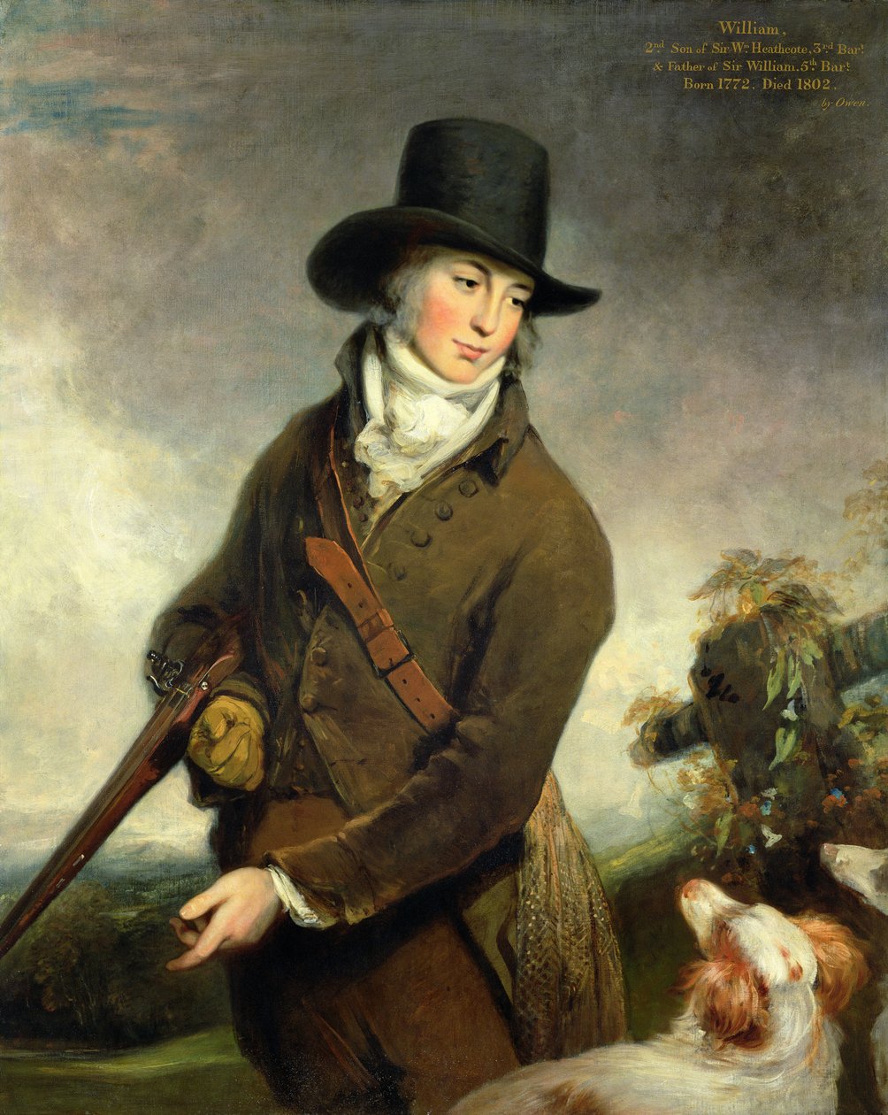 Reverend William Heathcote (1772-1802) (olej na plátně) od William Owen