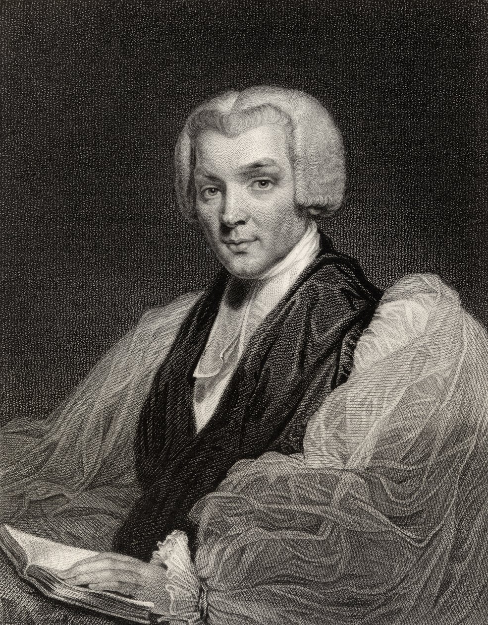 William Howley, vyrytý W. Hollem, z 