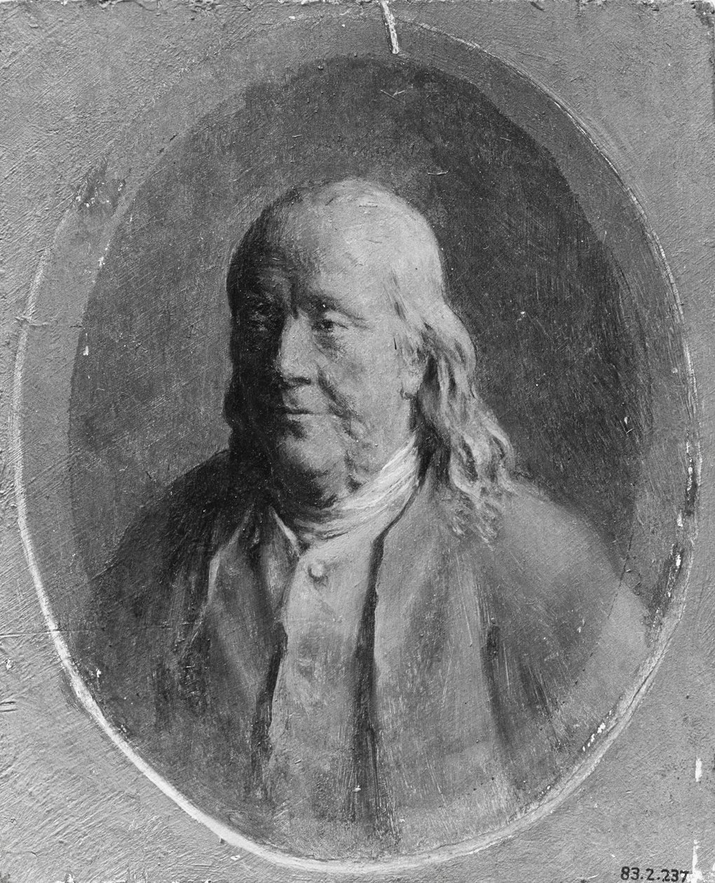 Portrét Benjamina Franklina, ca. 1870-80. od William P. Babcock