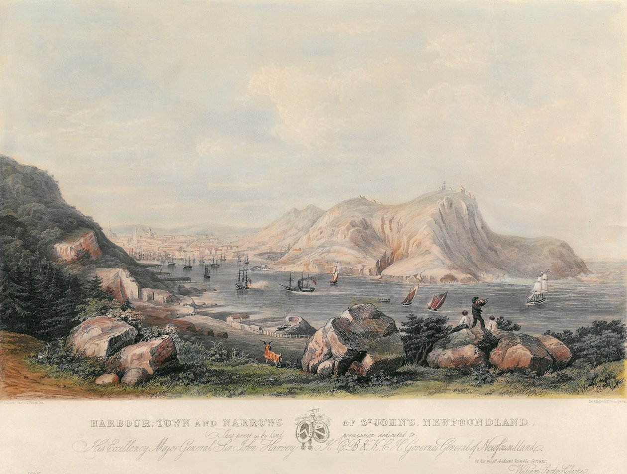 Harbour, Town and Narrows of St John