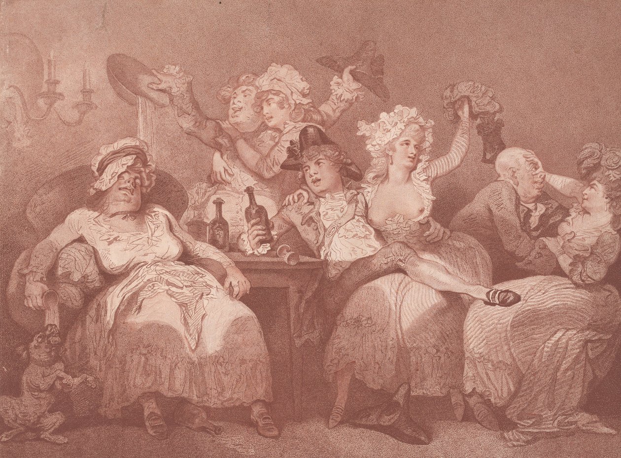 Náčrt z přírody, 24. ledna 1784. od William Paulet Carey