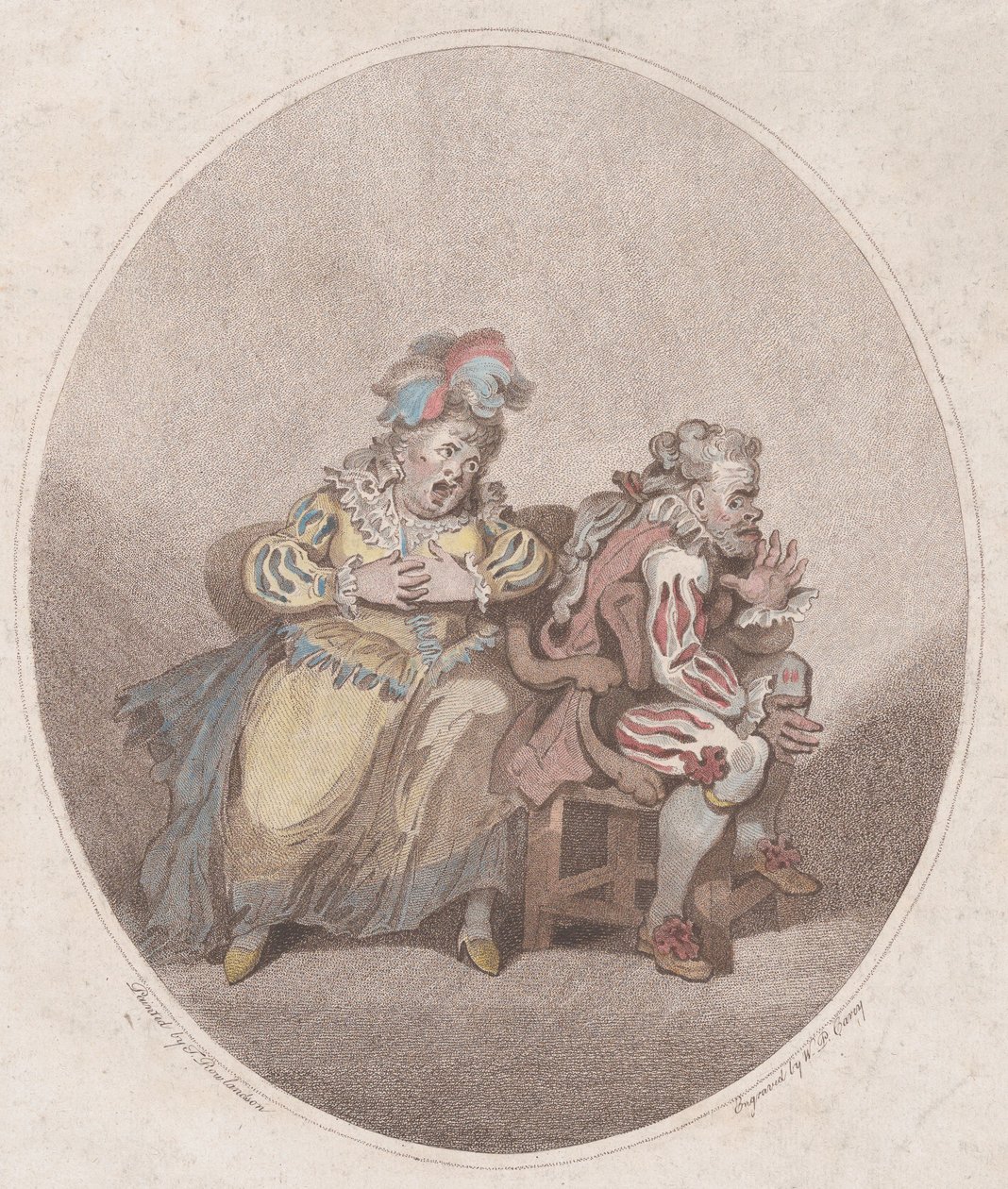 The Duena & Little Isaac, 1. dubna 1784. od William Paulet Carey