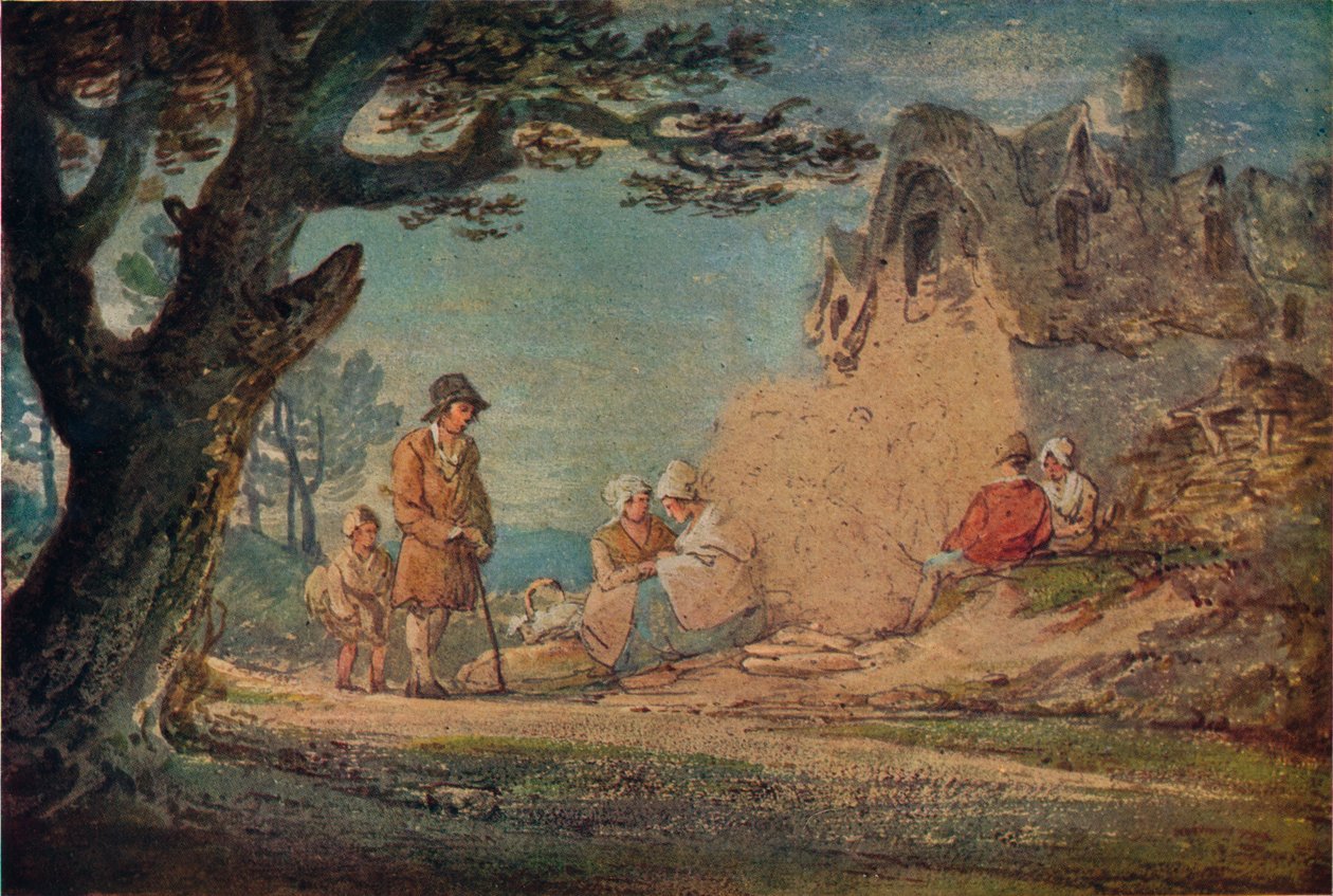 Venkovská scéna, 1922 od William Payne