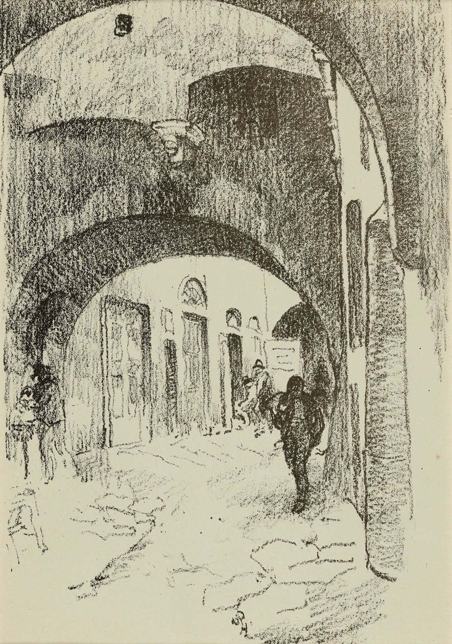 Oblouky, Via Strozzi od William Penhallow Henderson