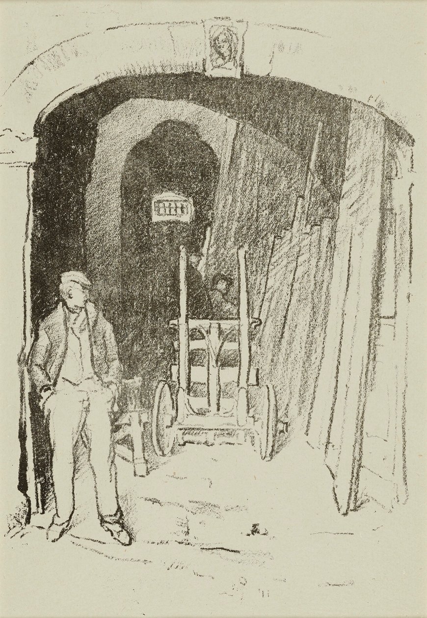 The Wood Sawyer od William Penhallow Henderson