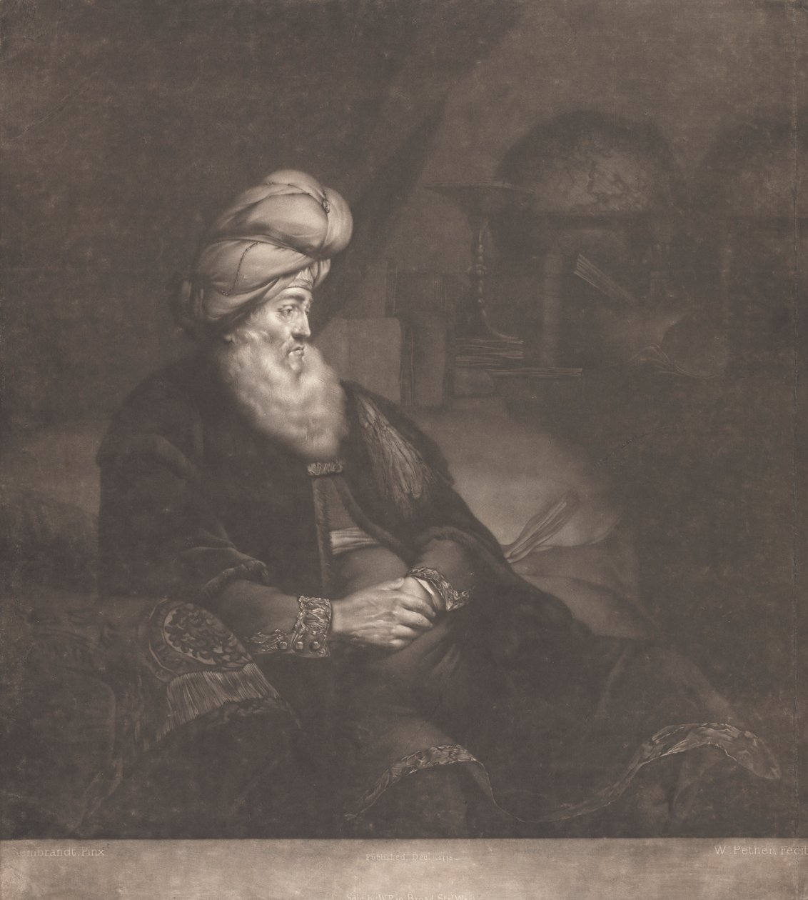 Židovský rabín od William Pether