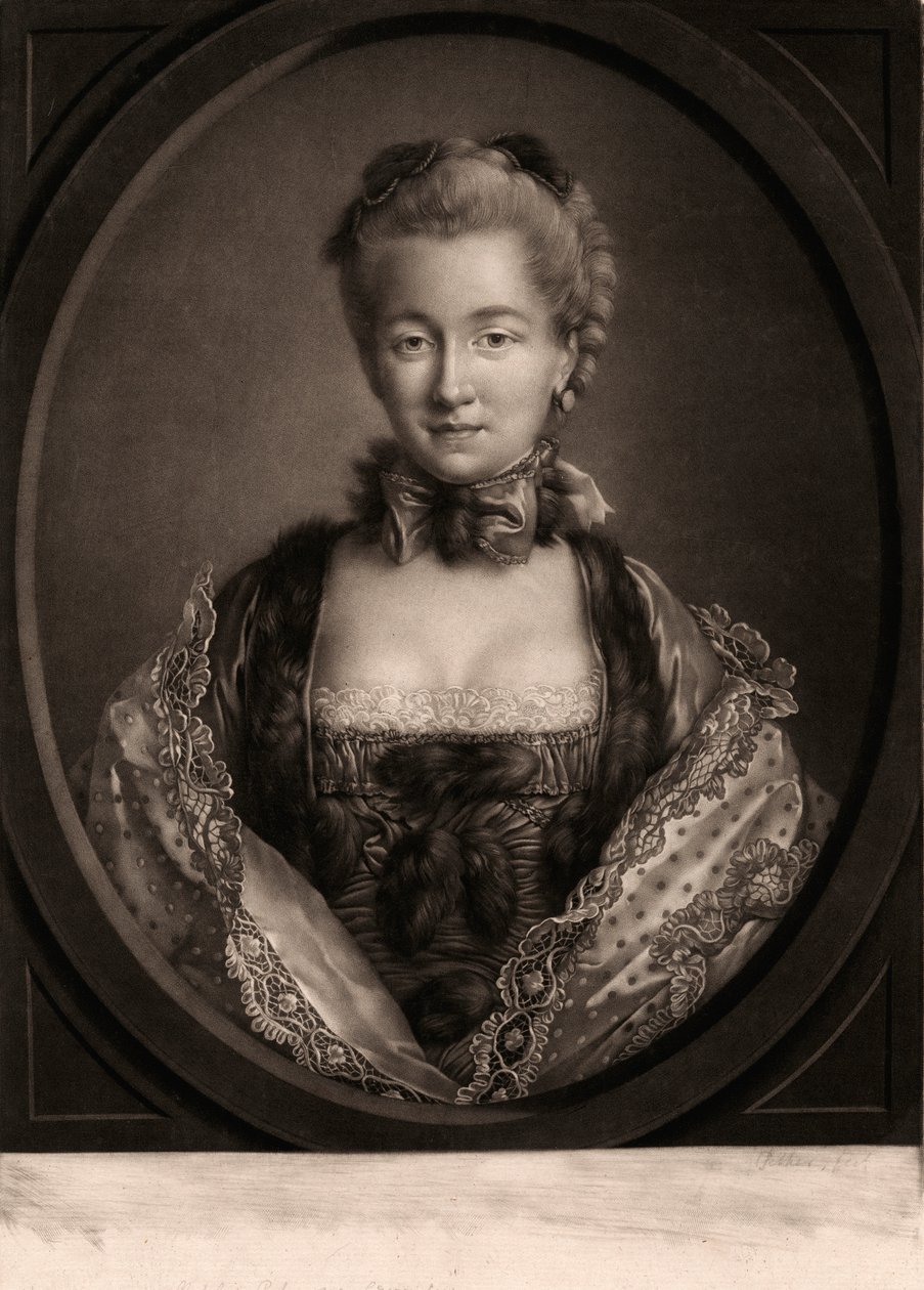Hraběnka Natalia Petrovna Chernichev od William Pether