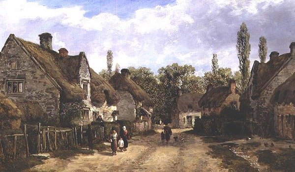 Langford Village, Wiltshire od William Pitt