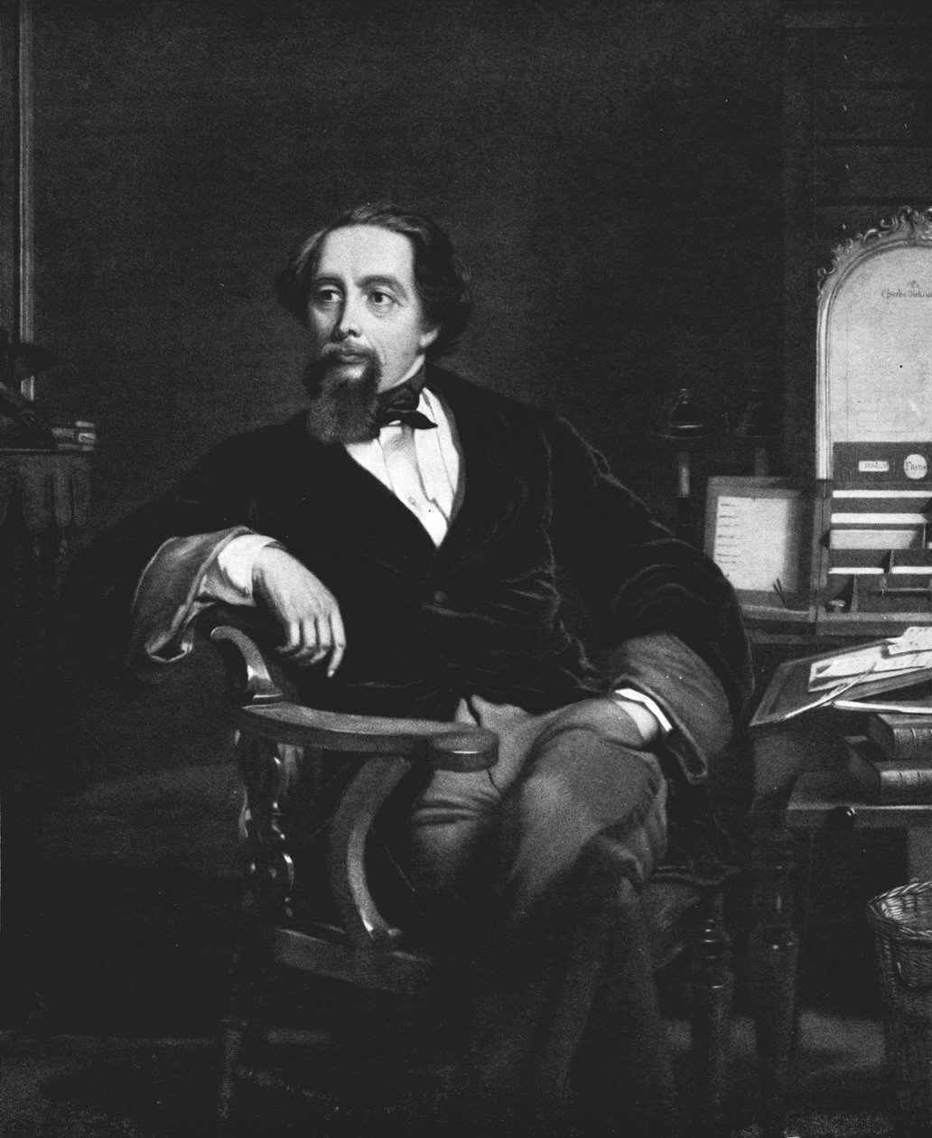 Charles Dickens 1812-1870, 1859, 1912 od William Powell Frith