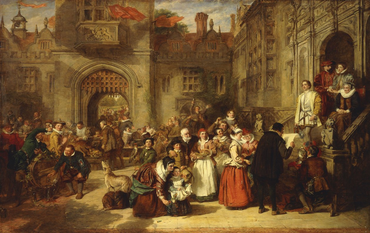 Dospívání za starých časů, 1849 od William Powell Frith