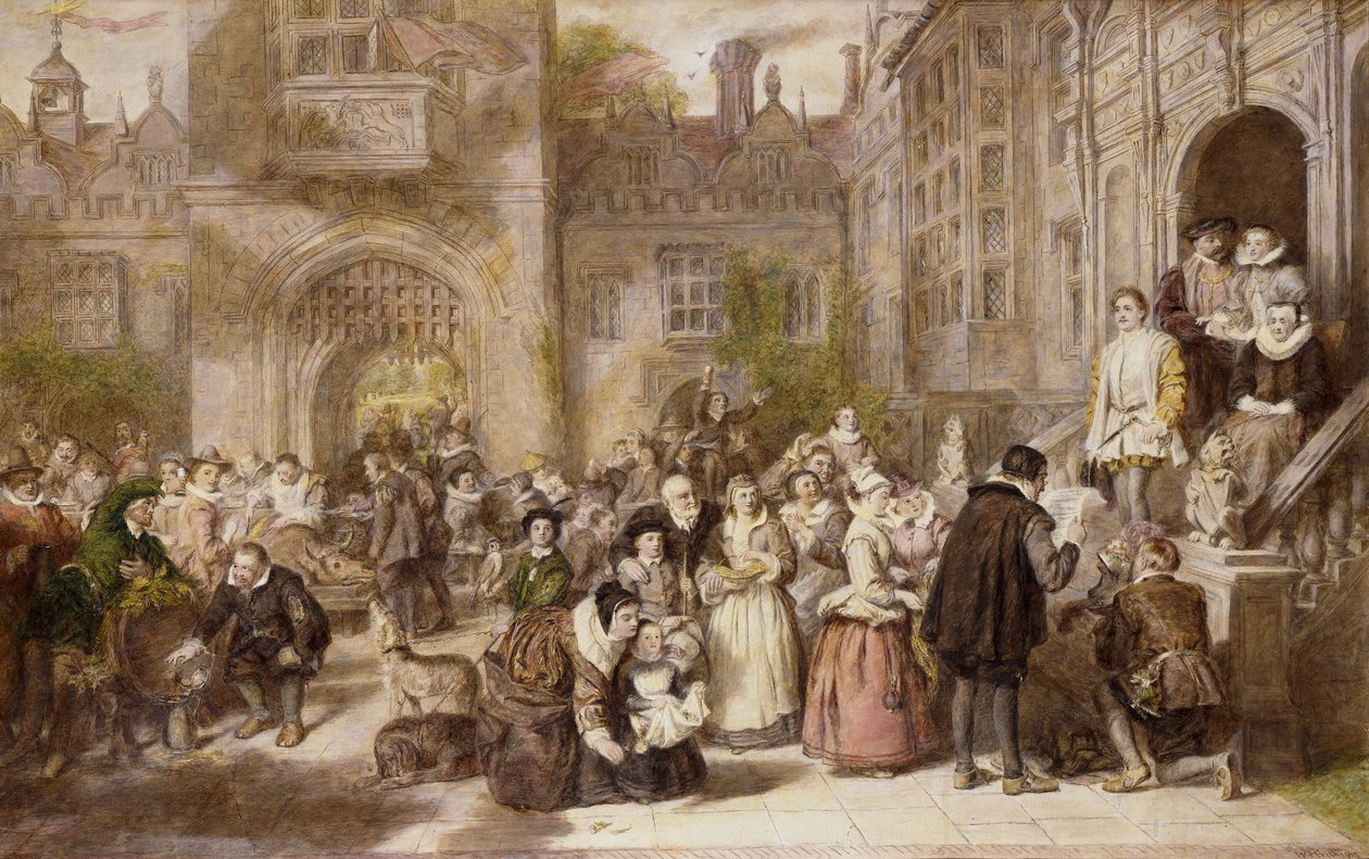 Dospívání za starých časů, 1907 od William Powell Frith