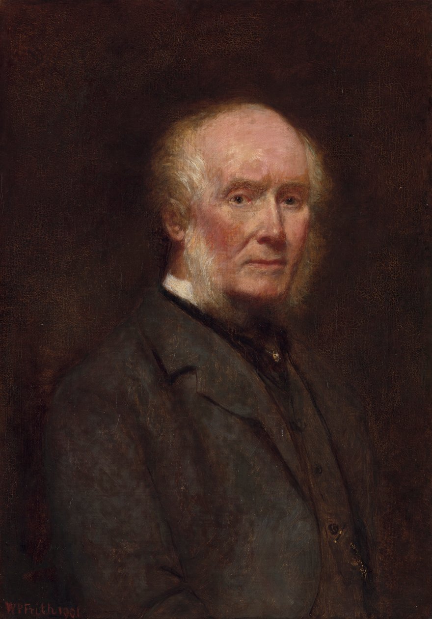 Autoportrét ve věku 83 let od William Powell Frith